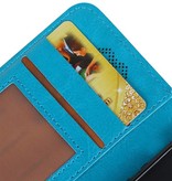 Huawei Y5 II Wallet Fall Booktype Brieftasche Turquoise