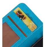 Huawei Y5 II Wallet Fall Booktype Brieftasche Turquoise
