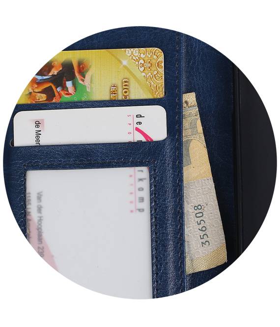 Huawei Y5 / Y6 2017 Wallet Booktype Portemonnaie Dunkel