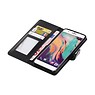 HTC One X10 Wallet case booktype wallet case Black