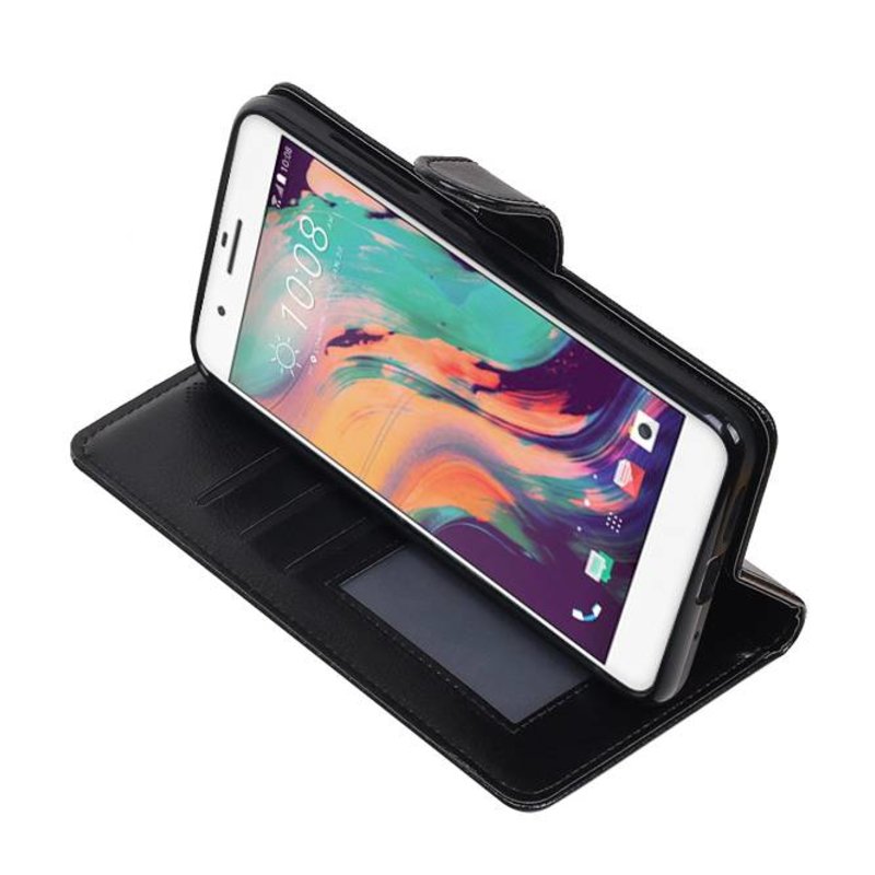 HTC One X10 Wallet case booktype wallet case Black