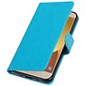 Galaxy J7 2017 Etui Portefeuille Portefeuille booktype Turquoise