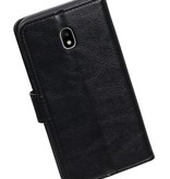 Galaxy J5 2017 Portemonnee hoesje booktype wallet case Zwart