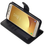 Galaxy J5 2017 Portemonnee hoesje booktype wallet case Zwart