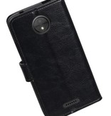 Moto-Mappen-Kasten C Booktype Black wallet Fall