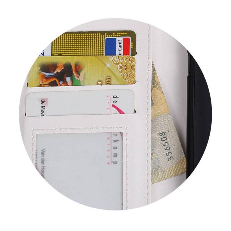 Moto Wallet Sag C booktype tegnebog sag Hvid