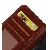 Caso moto Monedero caso C Booktype Carpeta de Brown