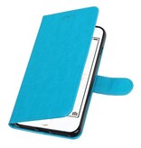 7 Plus-iPhone-Mappen-Kasten Booktype Brieftasche Türkis