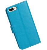 iPhone 7 Plus Portemonnee hoesje booktype wallet Turquoise