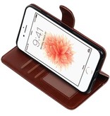 7 Plus-iPhone-Mappen-Kasten Booktype Mappenkasten Brown