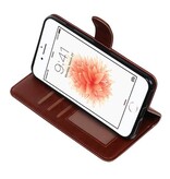 7 Plus iPhone cassa del raccoglitore di caso booktype portafoglio Brown