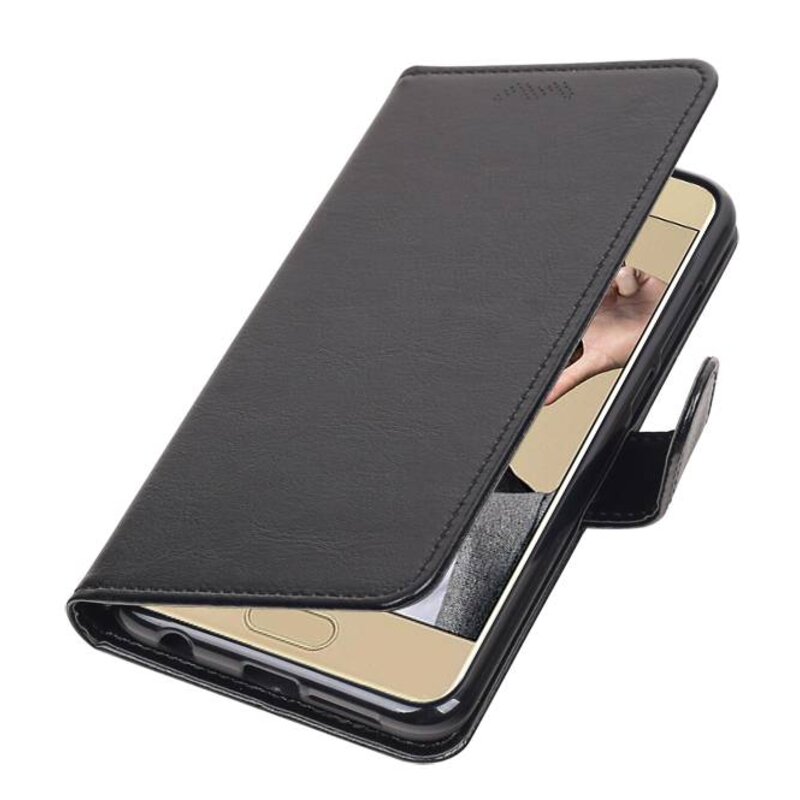 Huawei Honor 9 Wallet case booktype wallet case Black