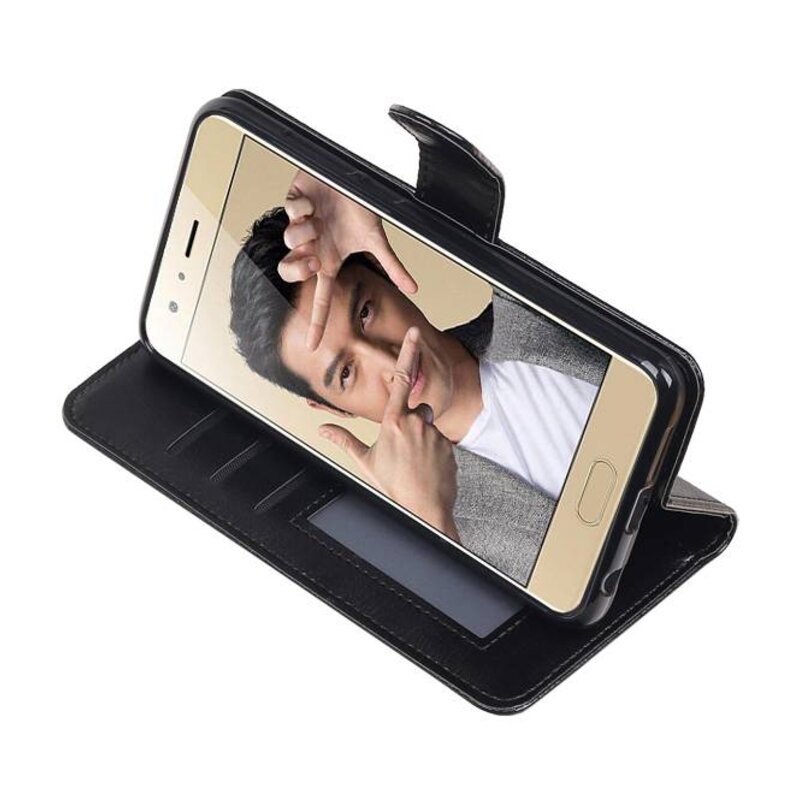 Huawei Honor 9 Wallet case booktype wallet case Black