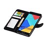 Galaxy A7 2016 Monedero caso Booktype carpeta de la caja Negro