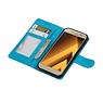 A3 Galaxy 2017 Wallet Abdeckung Buchtyp Brieftasche Turquoise