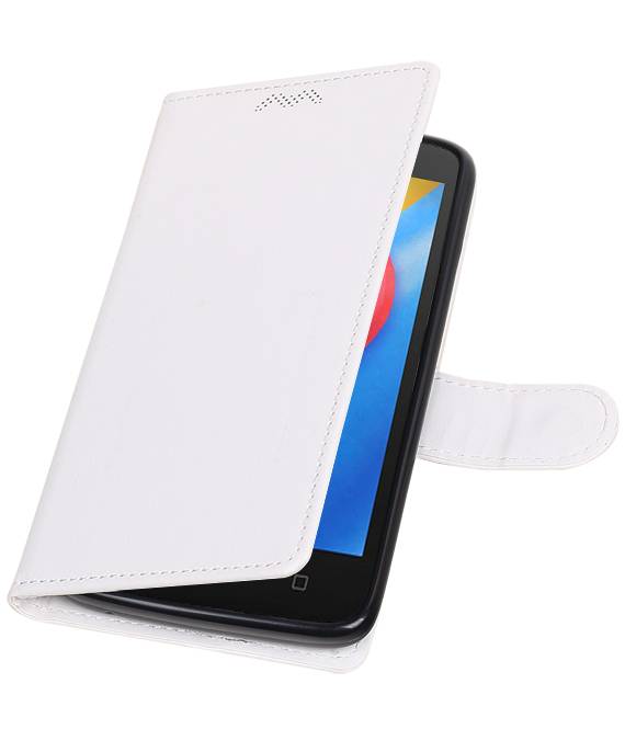 Moto C Wallet case booktype wallet case White