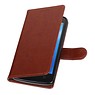 Caso moto Monedero caso C Booktype Carpeta de Brown