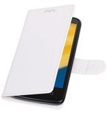 Moto C Plus Wallet case booktype wallet case White