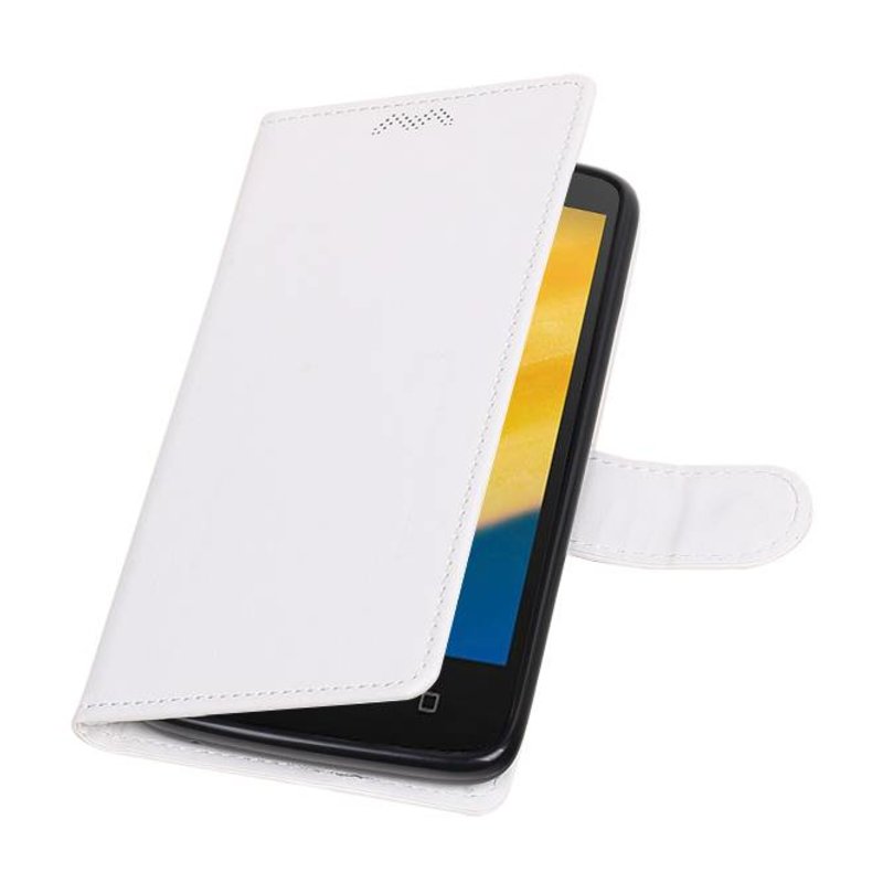 Moto C Plus Wallet Falfall Buchtyp Geldbörse weiß