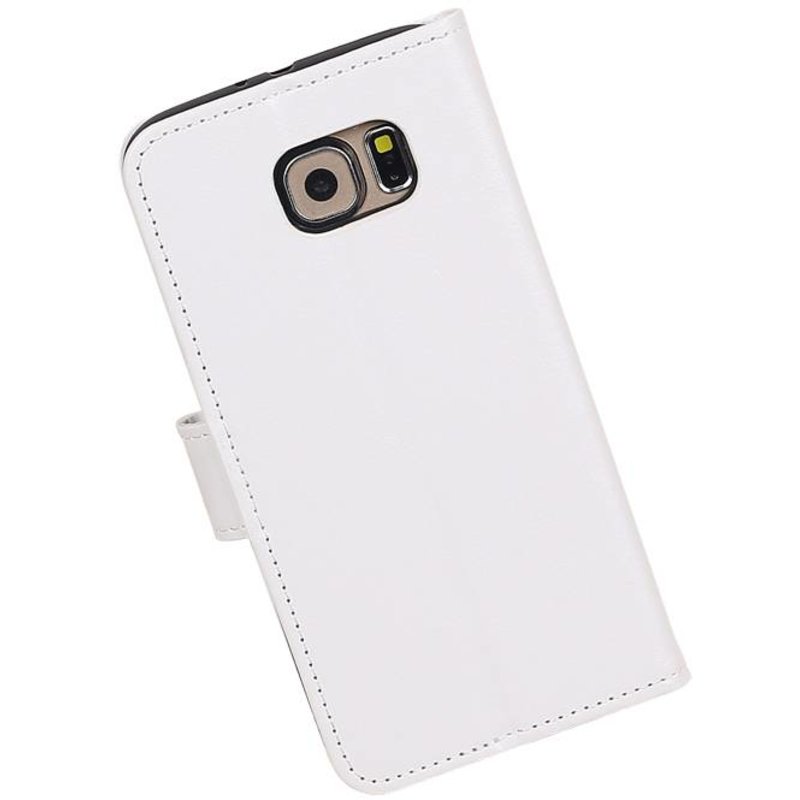 Galaxy S6 Wallet case booktype wallet case White