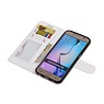 Galaxy S6 Wallet case booktype wallet case White