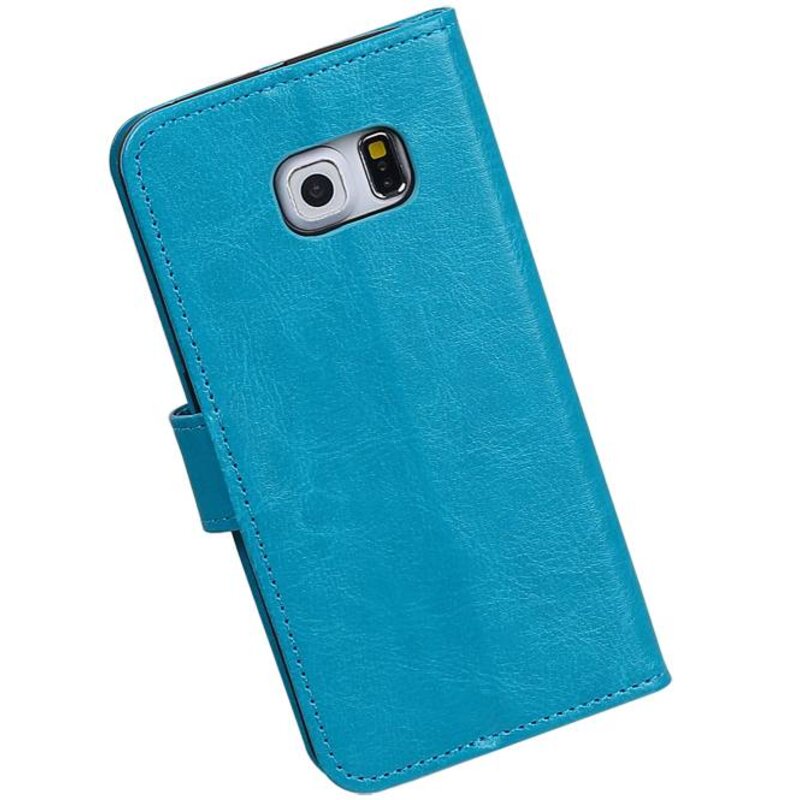Galaxy S6 Edge-Wallet Fall Booktype Brieftasche Turquoise