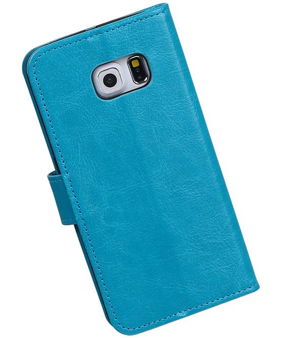 Galaxy S6 Edge Wallet case booktype wallet Turquoise
