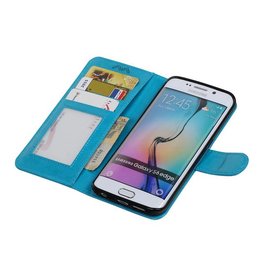 Galaxy S6 Edge Wallet case booktype wallet Turquoise