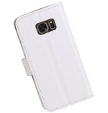 Galaxy S7 Wallet case booktype wallet case White