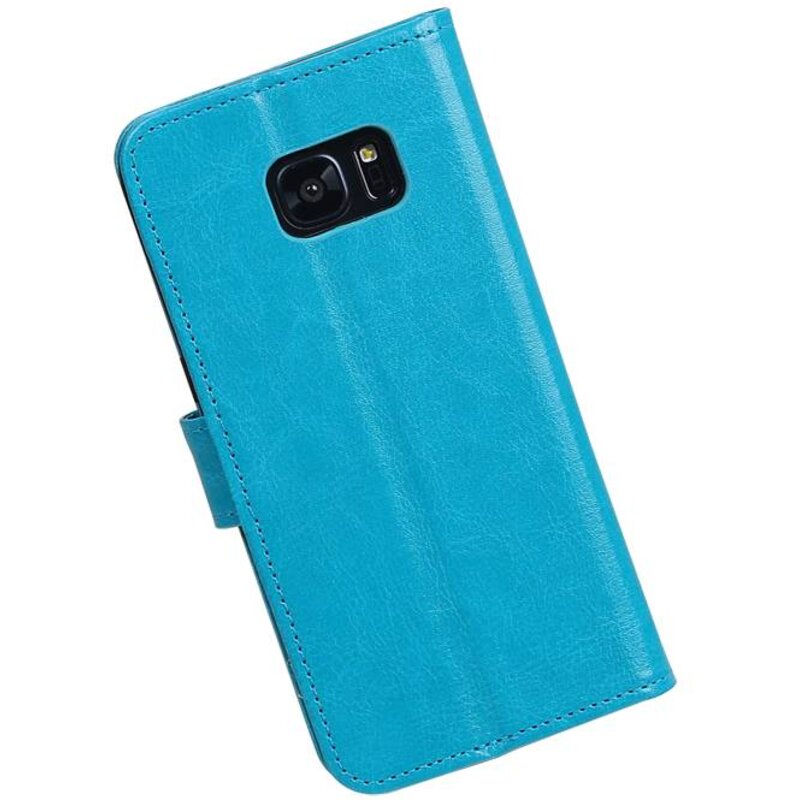 Galaxy S7 Edge Wallet tilfælde booktype pung Turkis