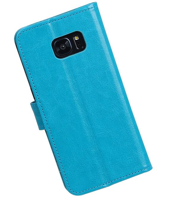 Galaxy S7 Edge Wallet case booktype wallet Turquoise