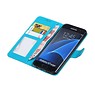 Galaxy S7 Edge Portemonnee hoesje booktype wallet Turquoise