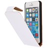 Diable classique Flip Case pour iPhone 5 blanc