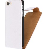 Diable classique Flip Case pour iPhone 5 blanc