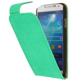 Diable classique Flip Case pour Galaxy S4 i9500 vert