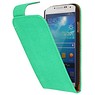Diable classique Flip Case pour Galaxy S4 i9500 vert