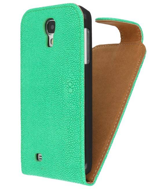 Devil Classic Flip Case for Galaxy S4 i9500 Green