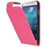 Devil Classic Flip Taske til Galaxy S4 i9500 Pink