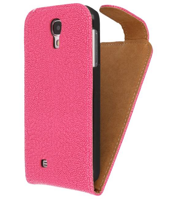 Diable classique Flip Case pour Galaxy S4 i9500 Rose