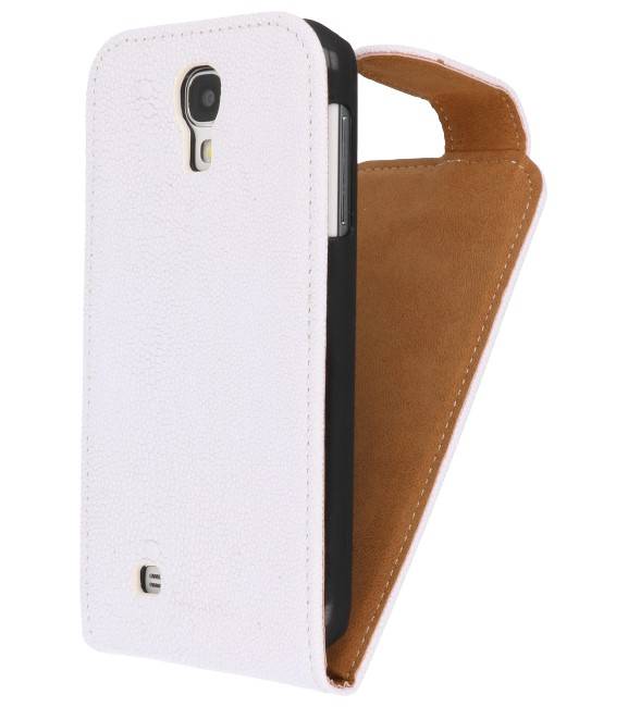 Diable classique Flip Case pour Galaxy S4 i9500 Blanc