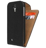 Devil Classic Flip Hoes voor Galaxy S4 i9500 Zwart