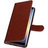 Galaxy Note 8 Portemonnee hoesje booktype wallet case Bruin