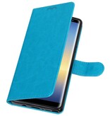 Galaxy Note 8 Wallet case booktype wallet case Turquoise
