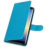 Galaxy Note 8 Portemonnee hoesje booktype wallet case Turquoise