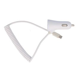 Biloplader med 2 USB 3.1A til TYPE C-telefon