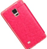 EasyBook Type Taske til Galaxy Note 4 N910F Pink