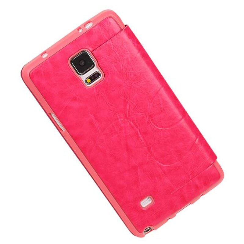 Easy Book Type Case for Galaxy Note 4 N910F Pink