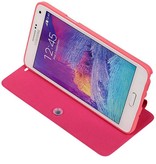 Easy Book Type Case for Galaxy Note 4 N910F Pink