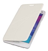 Caso Tipo EasyBook per il Galaxy Note 4 N910F Bianco