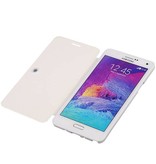 Easybook Typ Tasche für Galaxy Note 4 N910F Weiß